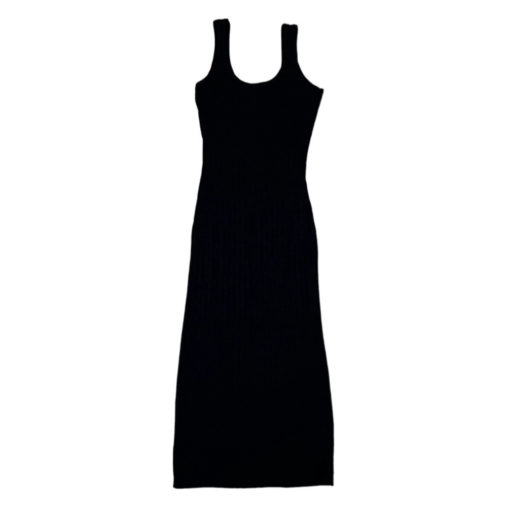 Windsor - Ribbed Knit Sweater Midi Dress - Size Small